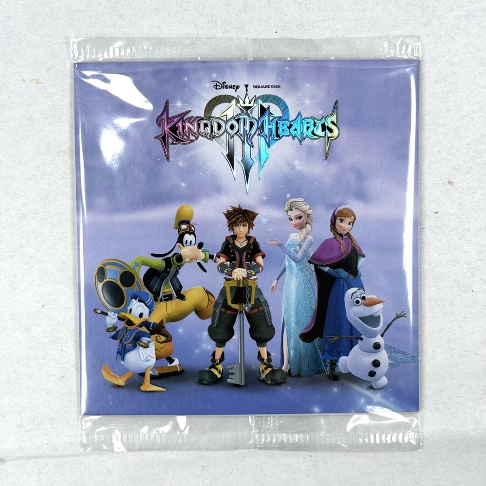 KINGDOM HEARTS III Exclusive Art Cards from Walmart  3 pack sealed / NEW / RARE